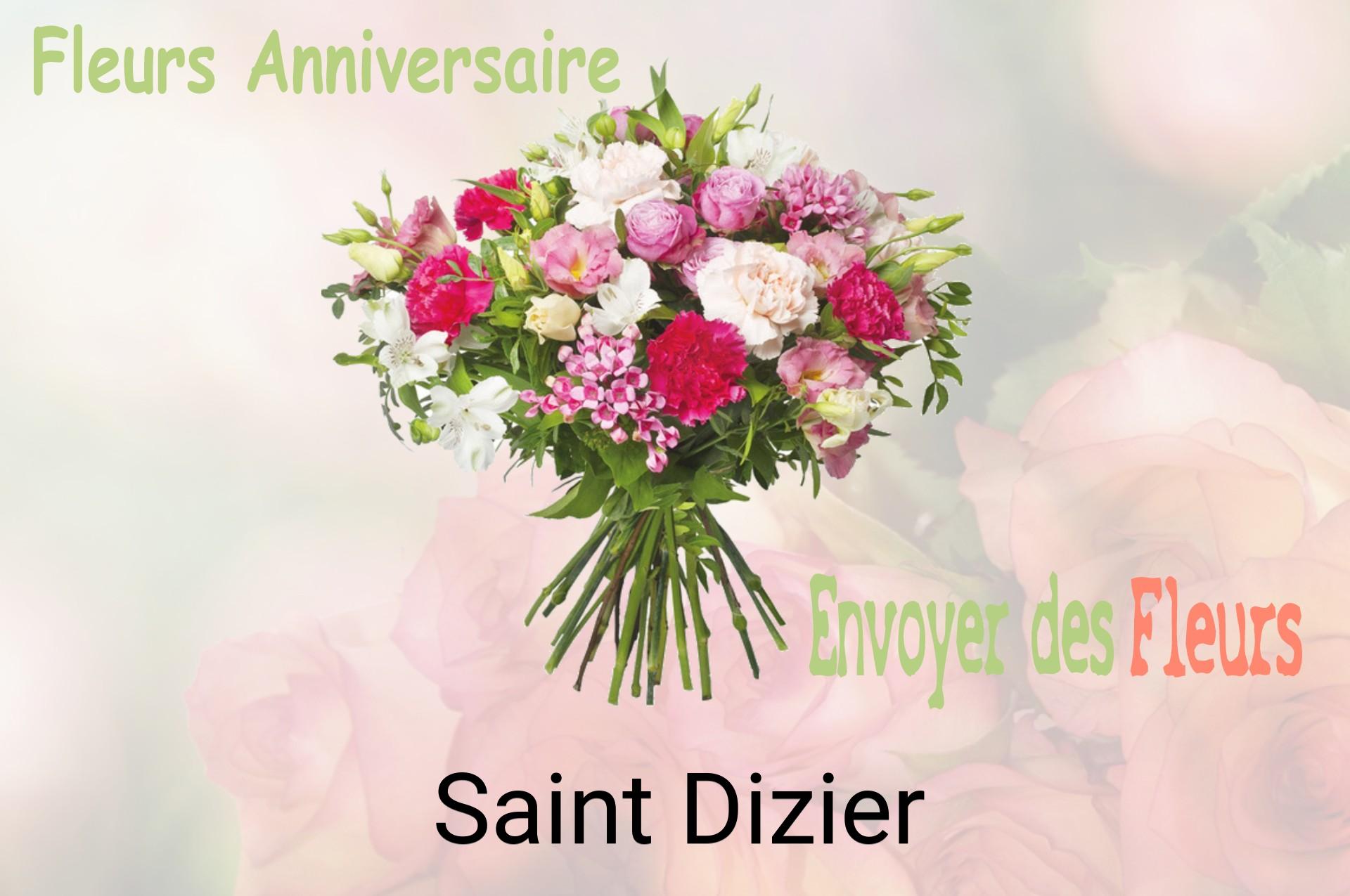 Bouquet de fleurs d’anniversaire livré à Saint-Dizier